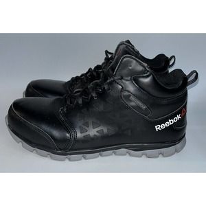 Reebok Mens Safety Toe Work Shoes 11M Black Sublite 2.0 Composite Toe Safety